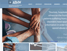 Tablet Screenshot of abhw.org